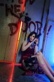 Game Lady Full silicone 166cm/5ft5 E-cup No.8 head with realistic makeup, eyebrows and eyelashes implanted