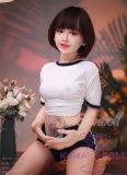 WM Doll146cm/4ft8 C-Cup Doll TPE Material Sex Doll with Mini Silione Head #257