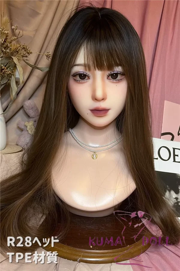 Real Girl  head only R28 head TPE head M16 bolt Craftsman make selectable