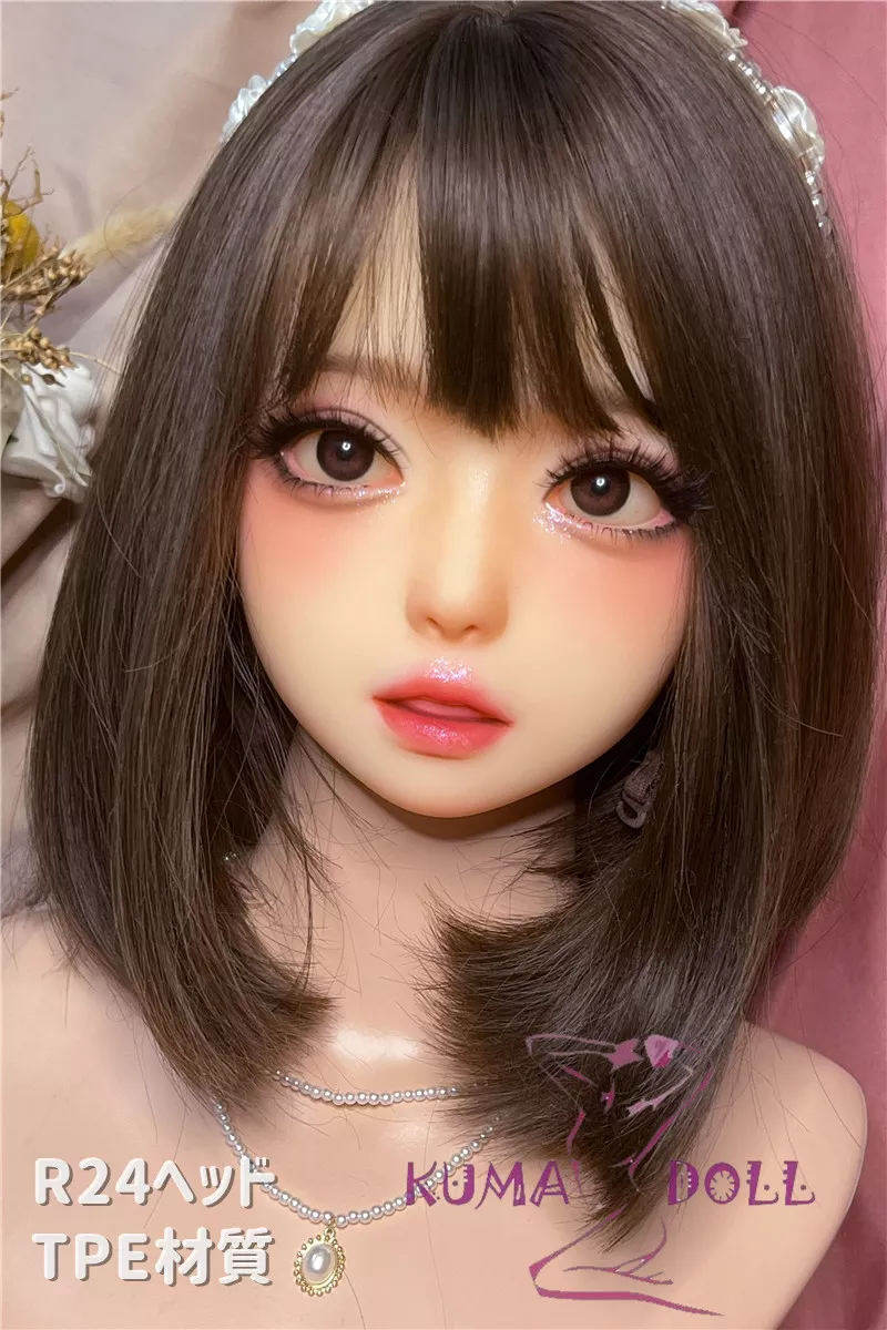 Real Girl  head only R24 head TPE head M16 bolt Craftsman make selectable