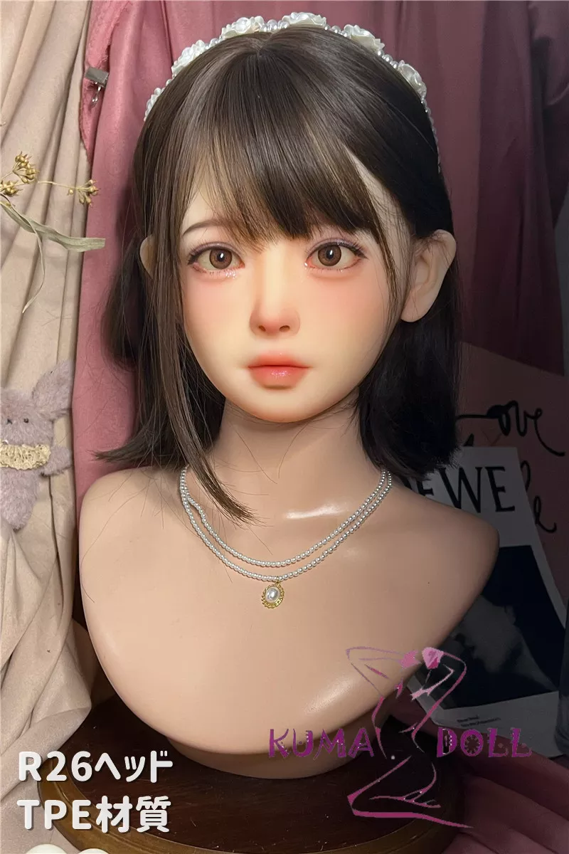 Real Girl  head only R26 head TPE head M16 bolt Craftsman make selectable
