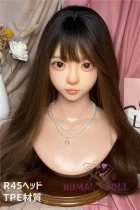 Real Girl  head only R45 head TPE head M16 bolt Craftsman make selectable
