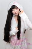 SHEDOLL Lolita type 148cm/4ft9 normal breast LuoXiaoYi head love doll body material customizable-Rabbit pajamas