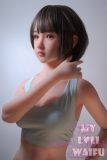 MLW doll Loli Sex Doll 148cm/4ft8 B-cup Haruki Hard Silicone material head makeup selectable