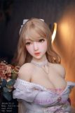 WM Doll TPE Material Sex Doll 164cm/5ft4 D-Cup with body makeup Head #443 - White Princess Dress