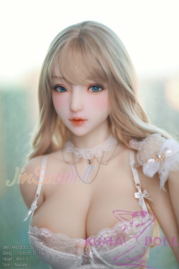 WM Doll TPE Material Sex Doll 164cm/5ft4 D-Cup with body makeup Head #443 - White Princess Dress