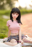 JY Doll Silicone head + TPE body  125cm/4ft C-cup Koreyumu Cute head