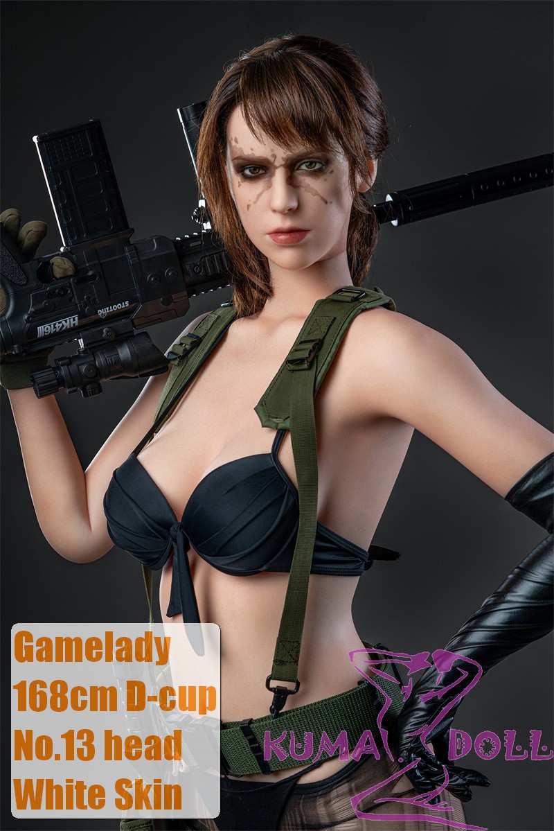 Game Lady Full silicone 168cm/5ft5 E-cup No.13 head with realistic makeup, eyebrows and eyelashes implanted-Nurse's uniform