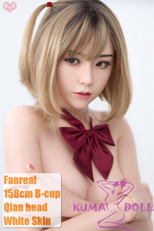 FANREAL 158 cm/5ft2 B-Cup Full Size Lifelike Silicone Sex Doll with Qian Head -Sailor suit