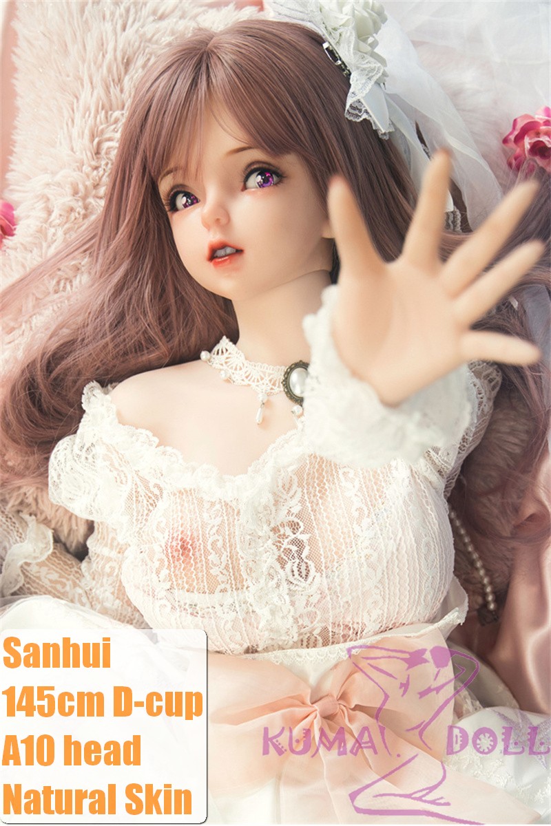 Sanhui Doll 145cm/4ft8 D-cup Silicone Sex Doll with Head #A10