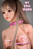 MLW doll Loli Sex Doll 148cm/4ft8 B-cup Ali Hard Silicone material head (makeup selectable) with TPE body