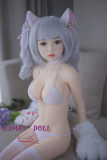 JY Doll TPE Sex doll 125cm/4ft #133-1 head Big breast body