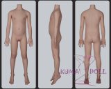 WAXDOLL Full silicone sex doll 120cm/3ft9 AA-cup #G34 head with realistic body makeup- Skin Color Natural