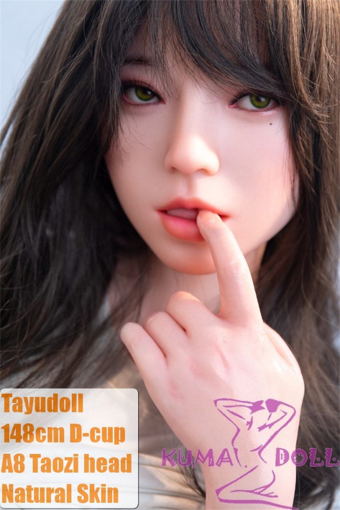 A8 Taozi Head 148cm/4ft9 Tayu Doll Full Silicone Sex Doll D-cup with 19kg  body+ M16 bolt