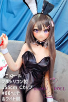 Aotume doll 155cm C-cup body with #88 head (Head and body material selectable)