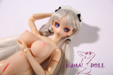 Mini doll TPE Sexable 58cm/1ft9 big breasts BJD body Nana head body selectable