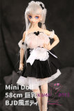 Mini doll TPE Sexable 58cm/1ft9 big breasts BJD body Nana head body selectable