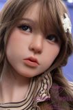 MLW doll Full Silicone Loli Love doll 148cm B-cup Yuna head Face Makeup Selectable