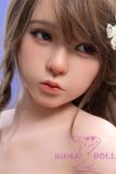 MLW doll Full Silicone Loli Love doll 148cm B-cup Yuna head Face Makeup Selectable