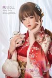 FUDOLL Sex Doll 150cm/4ft9 B-cup #J14 head Silicone head + TPE material body