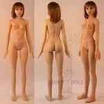 Sanhui Doll 145cm/4ft8 Flat Breast Silicone Sex Doll with Head #1