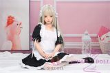 SHEDOLL Lolita type LuoXiaoYi  head 148cm/4ft9 normal breast head love doll body material customizable-Rabbit pajamas