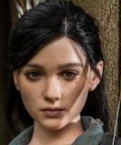 Game Lady Full silicone 168cm/5ft5 E-cup No.15-1 Tifa Lockhart From Final Fantasy VII Remake(FF7) head with realistic makeup, eyebrows and eyelashes implanted-Nurse's uniform