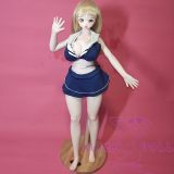 Mini doll Full Silicone 60cm/2ft big breast silicone S10 Shirley head body costume sexable