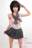 Real Girl Doll 148cm/4ft9 C-Cup TPE Sex Doll R39 head with craftman makeup