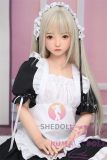 SHEDOLL 140cm/4ft6  LuoXiaoxi head normal breast head love doll body material customizable