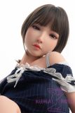 SHEDOLL LengYue head 148cm/4ft9 normal breast head love doll body material customizable-Chrismas costume