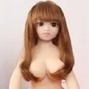 AXB Doll TPE Material Love Doll 65cm/2ft1 TPE body +  TPE Head #A09 with realistic makeup Skin Color-Light Tan