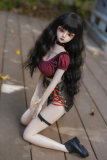 Mini Doll 60cm/2ft Middle Breast  with X4 head Full Silicone Love doll easy to use easy to hide
