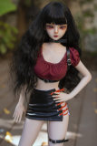 Mini Doll 60cm/2ft Middle Breast  with X4 head Full Silicone Love doll easy to use easy to hide