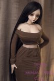 Mini Doll 60cm/2ft Big Breast  with X6 head Full Silicone Love doll easy to use easy to hide