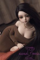 Mini Doll 60cm/2ft Big Breast  with X6 head Full Silicone Love doll easy to use easy to hide