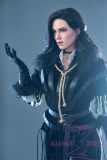 Game Lady Full silicone 168cm/5ft5 E-cup No.12_1 Yennefer from The Witcher 3: Wild Hunt soft silicone version with realistic makeup