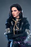 Game Lady Full silicone 168cm/5ft5 E-cup No.12_1 Yennefer from The Witcher 3: Wild Hunt soft silicone version with realistic makeup