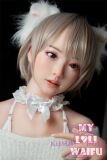 MLW doll Loli Sex Doll 148cm/4ft8 B-cup Mia Hard Silicone material head with craftman makeup(makeup selectable)