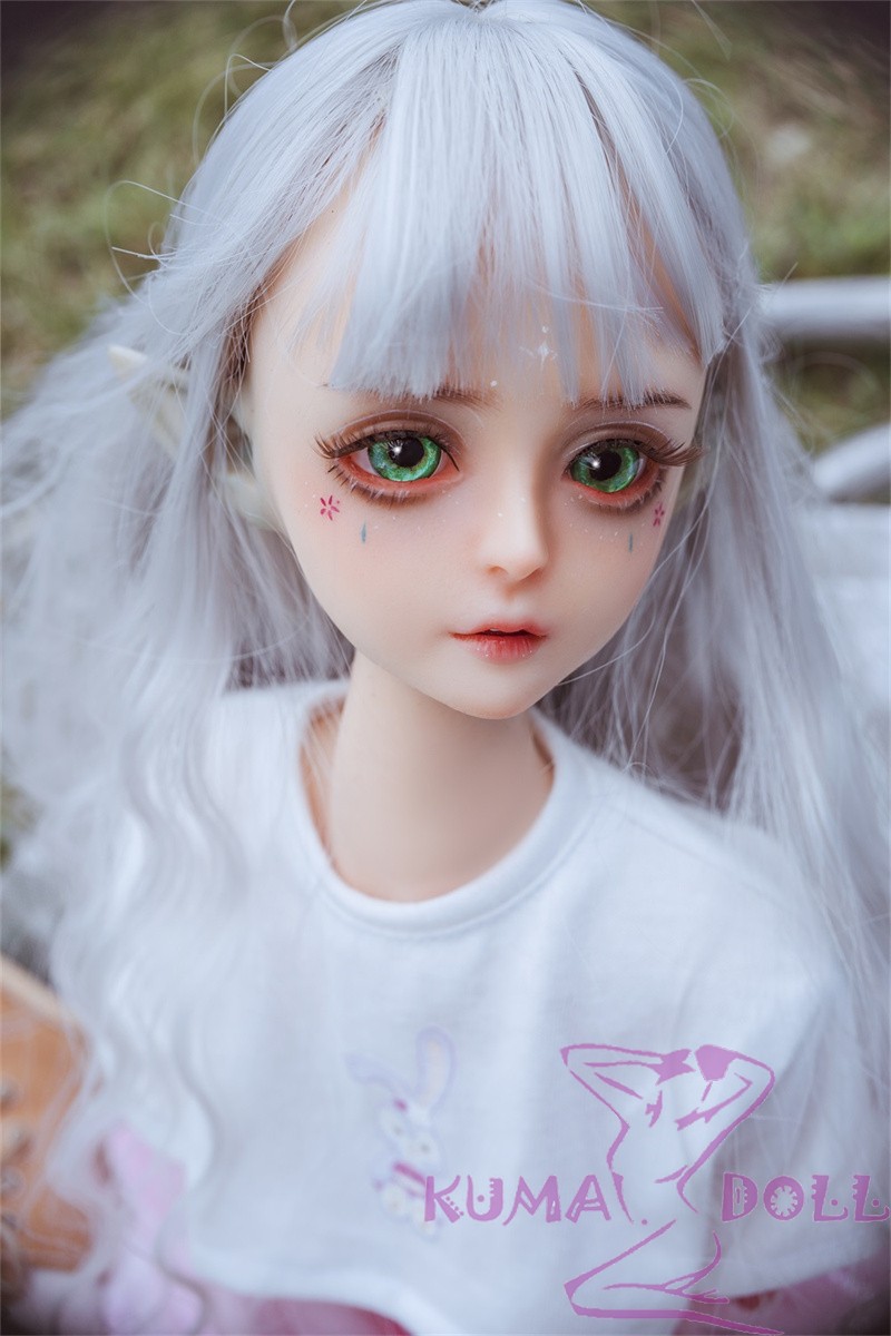 Mini Doll 60cm/2ft Middle Breast  with X8 head Full Silicone Love doll easy to use easy to hide