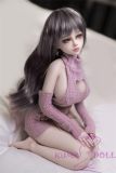 Mini Doll 60cm/2ft Big Breast  with X9 head Full Silicone Love doll easy to use easy to hide