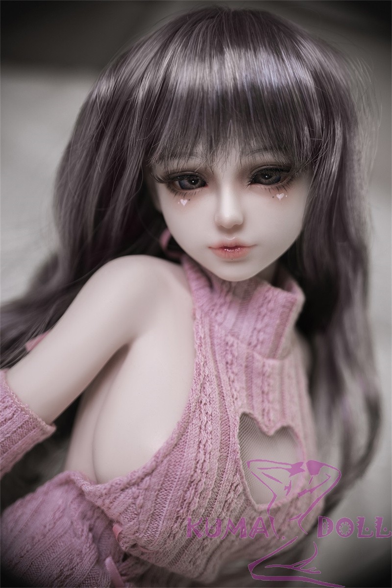 Mini Doll 60cm/2ft Big Breast  with X9 head Full Silicone Love doll easy to use easy to hide