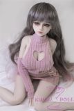 Mini Doll 60cm/2ft Big Breast  with X9 head Full Silicone Love doll easy to use easy to hide