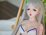 Mini doll sexable Aili head 60cm/2ft normal breast silicone costume selectable