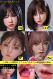 Real Girl Doll 148cm/4ft9 A-Cup Silicone Sex Doll D3 Soft Silicone head with oral function and mouth open/close function