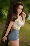 Sanmu doll Sex doll Silicone #S61 head +TPE 163cm F-cup body