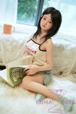 Sanmu doll Full Silicone sex doll #S46 head + 138cm/4ft5 B-cup body