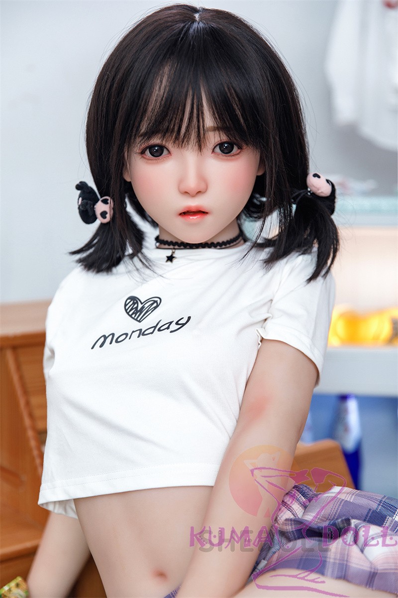 SHEDOLL 140cm/4ft6 head LuoXiaoxi normal breast head love doll body material customizable