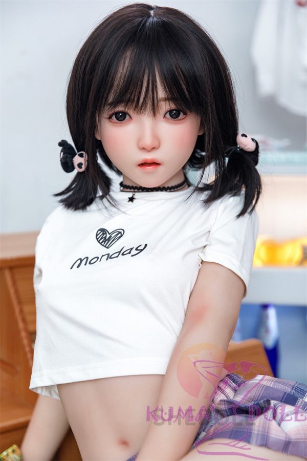 SHEDOLL 140cm/4ft6 head LuoXiaoxi normal breast head love doll body material customizable
