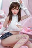 SHEDOLL LuoYi head 148cm/4ft9 normal breast head love doll body material customizable